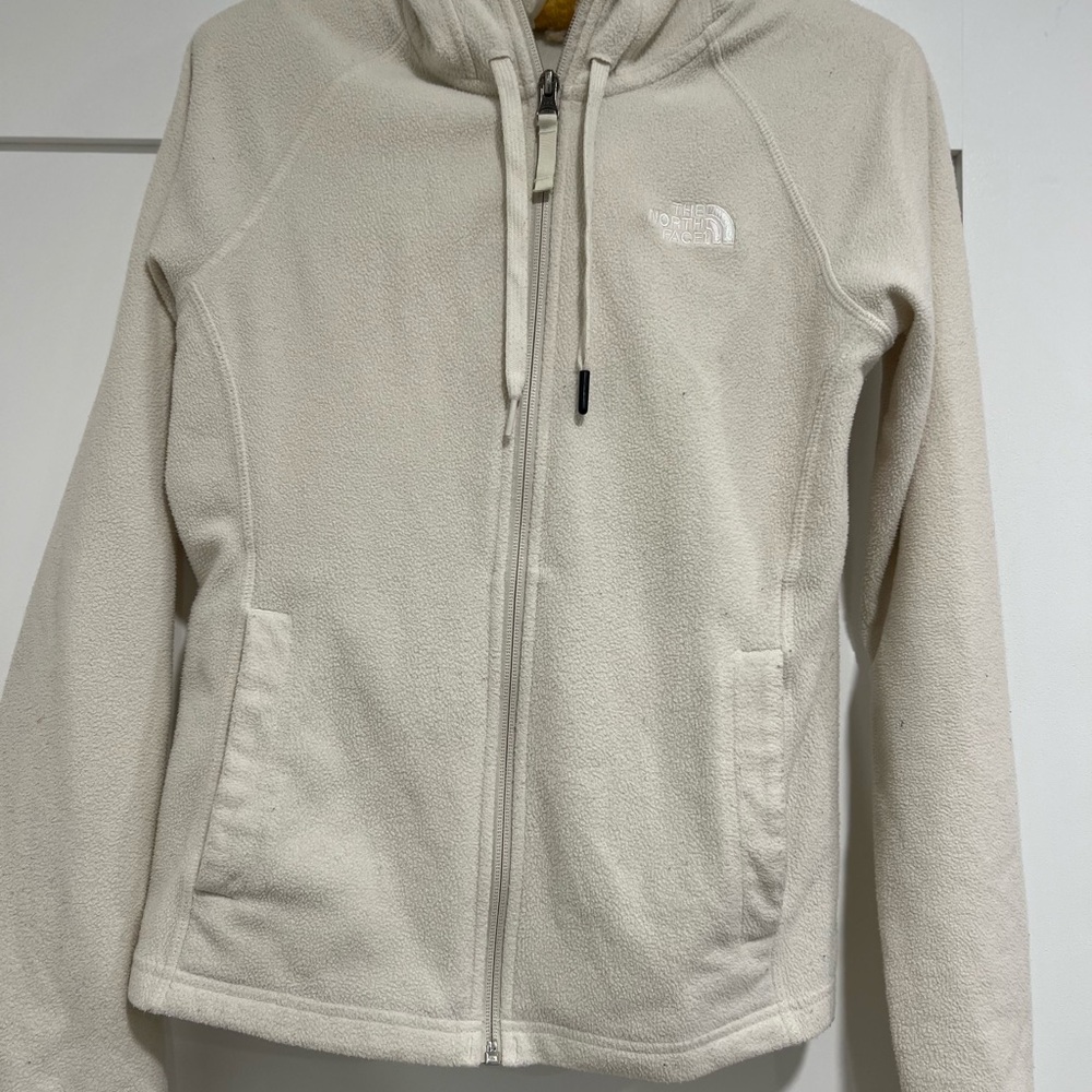 The North Face Off-White Fleece Hoodie